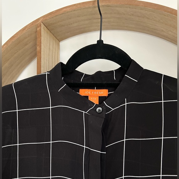 Joe Fresh Windowpane Check Tunic - Picture 3 of 5